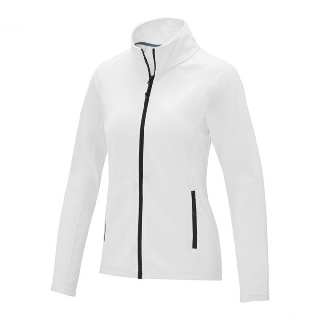 VESTE POLAIRE PUBLICITAIRE FEMME 'ZELIA' - blanc