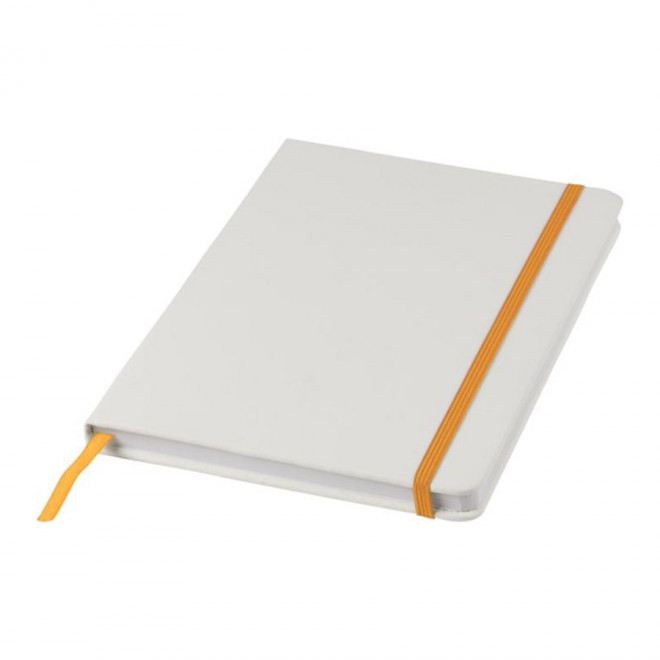 CARNET PUBLICITAIRE A5 'AURELIEN' 4J - blanc/orange