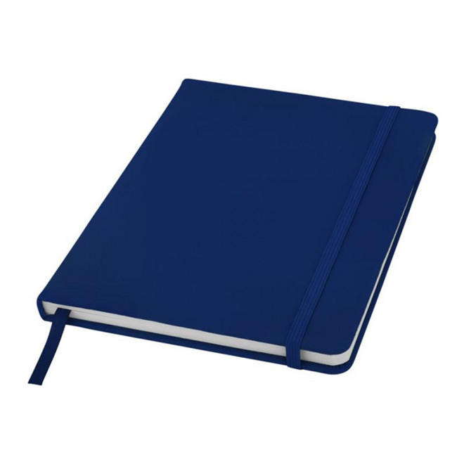 CARNET PUBLICITAIRE POINTILLE A5 'DOTTED' 4J - bleu marine