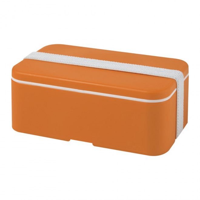 LUNCH BOX PUBLICITAIRE 'STOBO' - orange/blanc