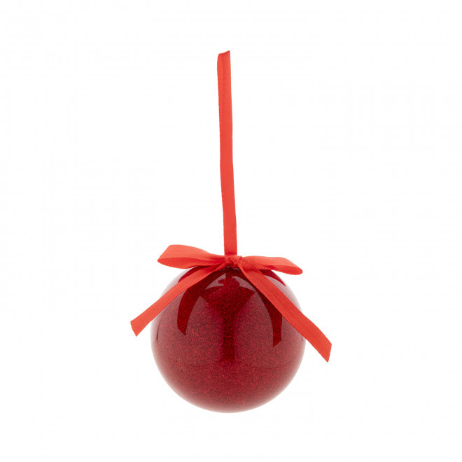 BOULE DE NOEL PERSONNALISABLE 'NORF' - rouge