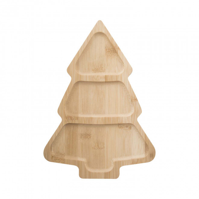 ASSIETE APERO NOEL PERSONNALISABLE 'SAPA' - beige