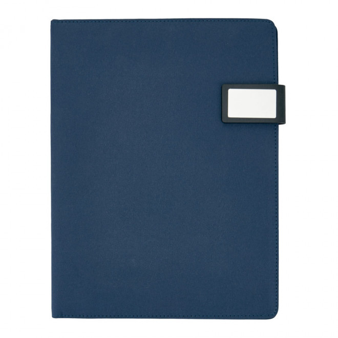 CONFERENCIER PUBLICITAIRE A4 AVEC SUPPORT TABLETTE 'SPRINGFIELD' - bleu