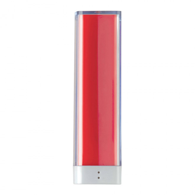 BATTERIE DE SECOURS 2200 MAH PUBLICITAIRE 'PULS CARRE' - rouge