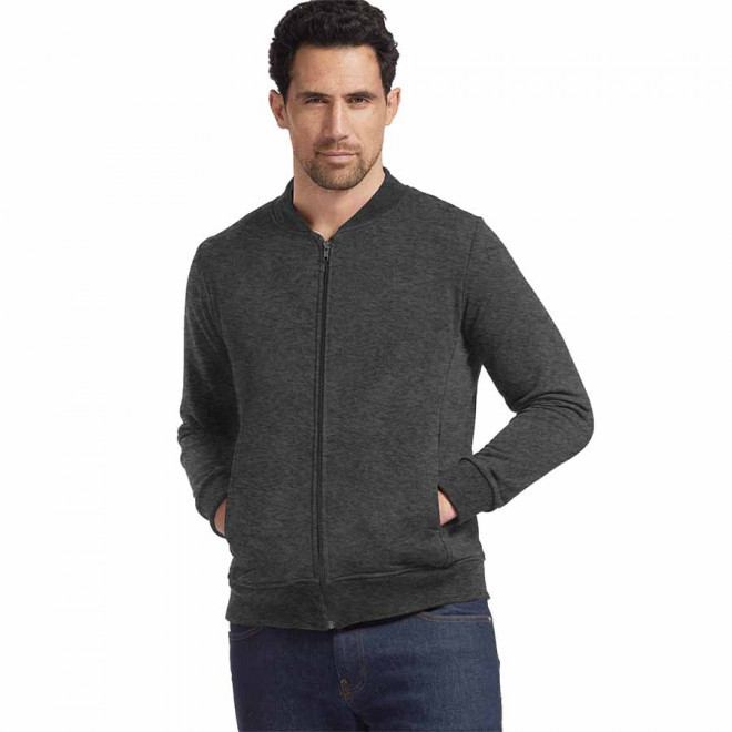 VESTE TEDDY PUBLICITAIRE LES FILOSOPHES® 'CAMUS' - gris foncé