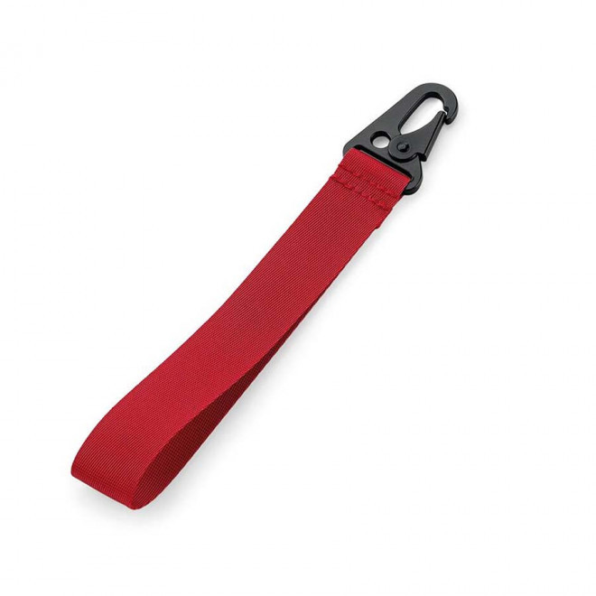TIRE ZIP MOUSQUETON PUBLICITAIRE 'CAPTO' - rouge