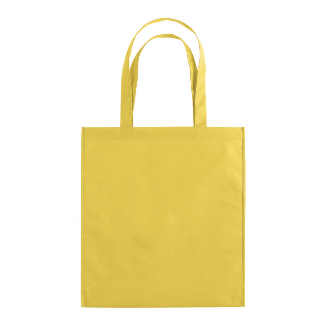 SAC SHOPPING PUBLICITAIRE 'LISBOA' 80 GR/M² - jaune