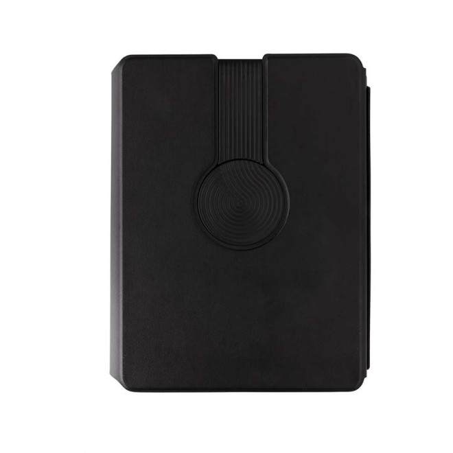 CARNET AVEC CHARGEUR PUBLICITAIRE 'CHARBOOK' - noir