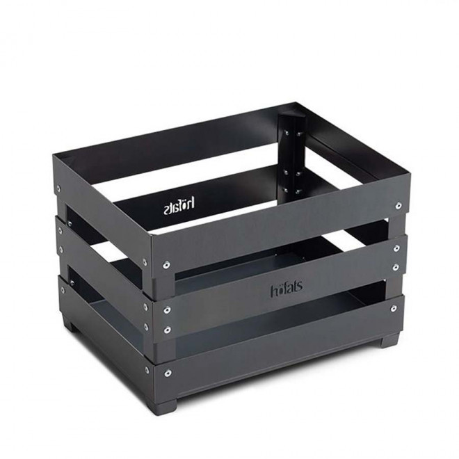 BRASERO PUBLICITAIRE MULTIFONCTION HOFATS® 'CRATE' - noir