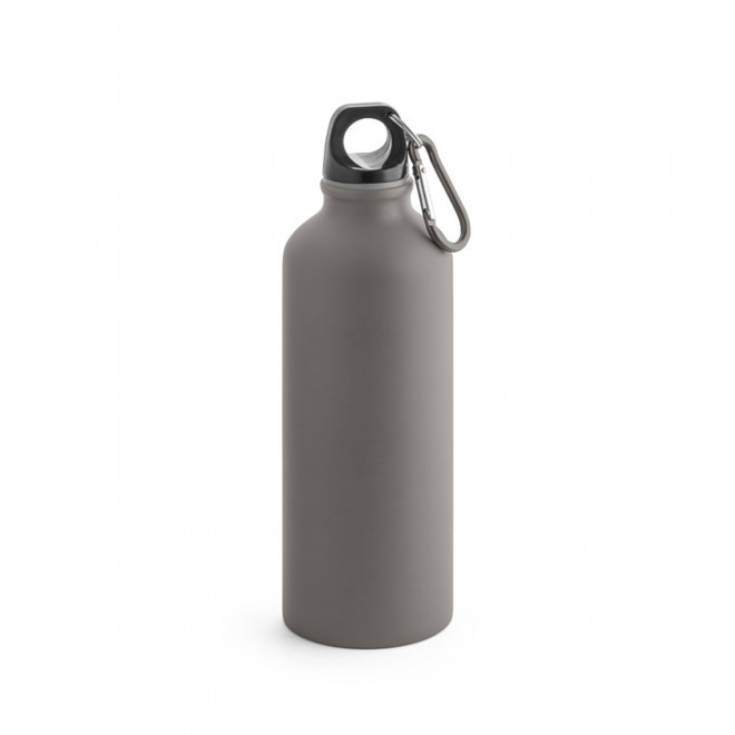 GOURDE EN ALUMINIUM 540 ML PUBLICITAIRE 'MAKALU' - gris foncé
