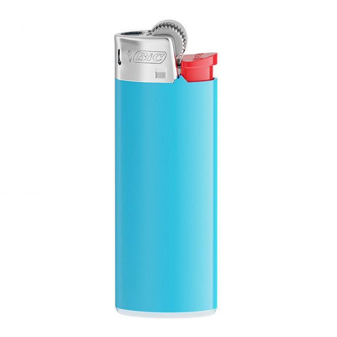 MINI BRIQUET PUBLICITAIRE CLASSIQUE BIC® J25 'FUEGO' - bleu clair