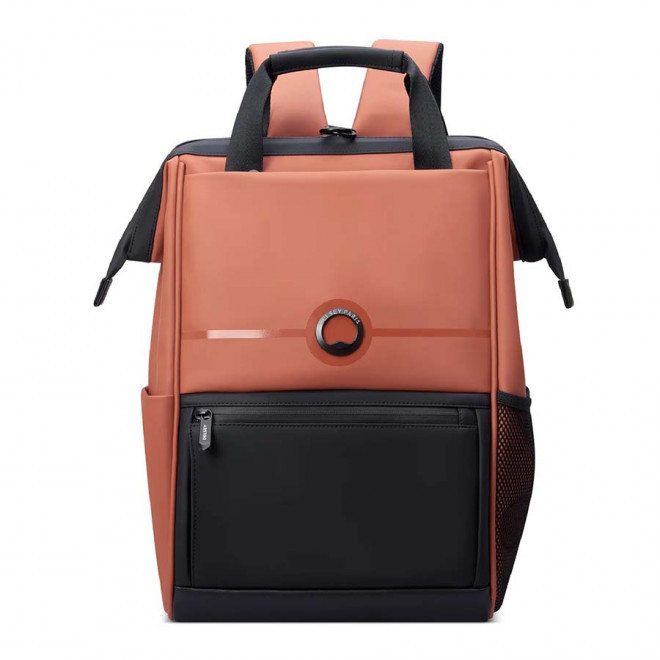 SAC A DOS DELSEY PARIS PUBLICITAIRE 'TURENNE' - brique