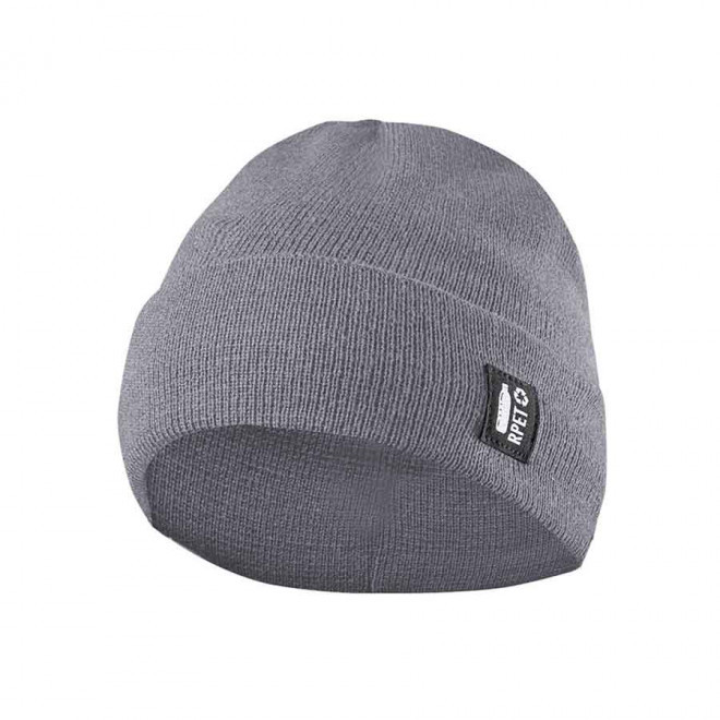 BONNET EN RPET PUBLICITAIRE 'BOLIMO RPET' - gris clair