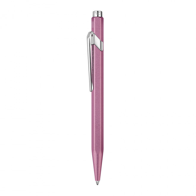 STYLO BILLE PUBLICITAIRE CARAN DACHE 'COLORMAT-X' - rose