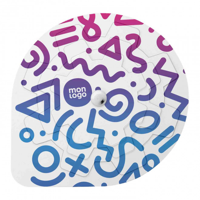 PUZZLE PERSONNALISABLE EN PAPIER 'PAZOO' - blanc