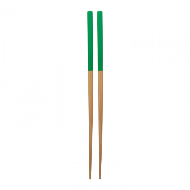 BAGUETTES PERSONNALISABLE EN BAMBOU 'BOLSU' - vert