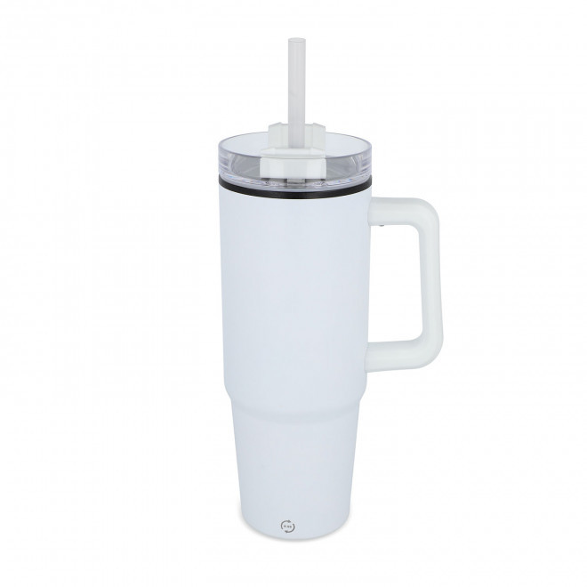MUG RECYCLE 800ML PERSONNALISABLE 'TENDENZE' - blanc