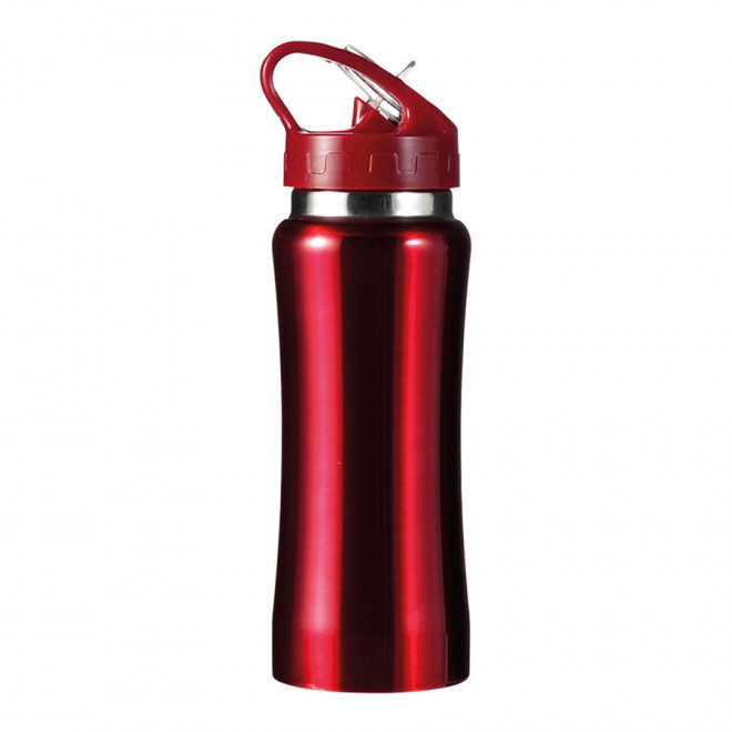 GOURDE EN METAL PERSONNALISABLE 'CHAMONIX' 4 JOURS - rouge