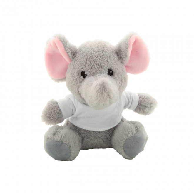 PELUCHE RPET PERSONNALISABLE 'CHACHA' - élephant