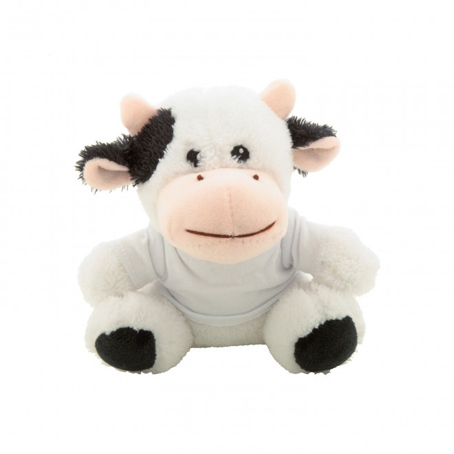 PELUCHE RPET PERSONNALISABLE 'CHACHA' - vache