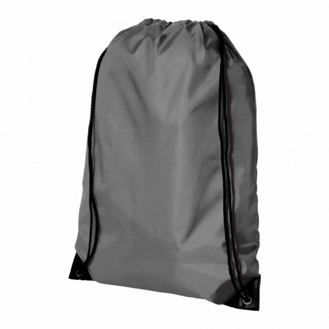 SAC A DOS PUBLICITAIRE NYLON 'OLYMPIA' 4J - gris