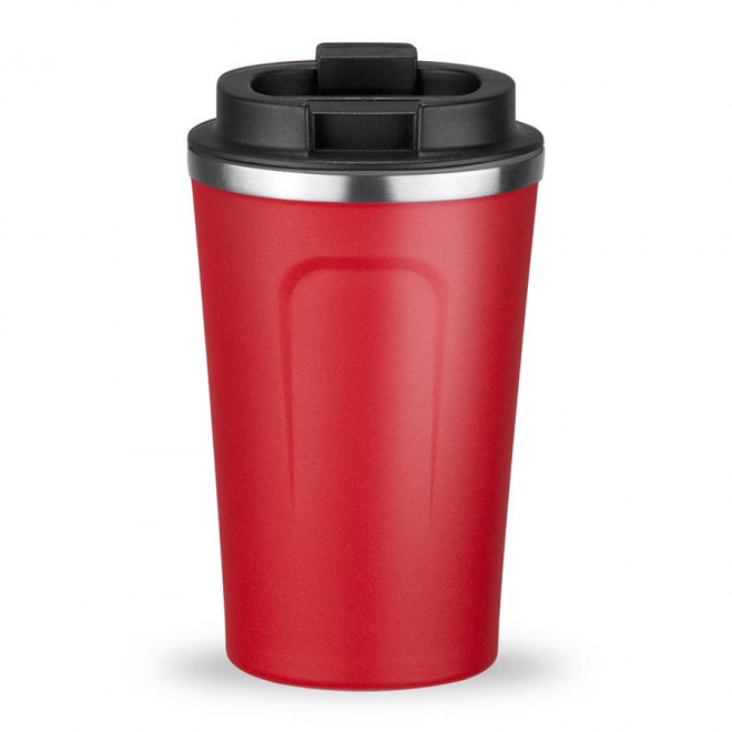 MUG ISOTHERME PUBLICITAIRE 350ML 'NORDIC' - rouge
