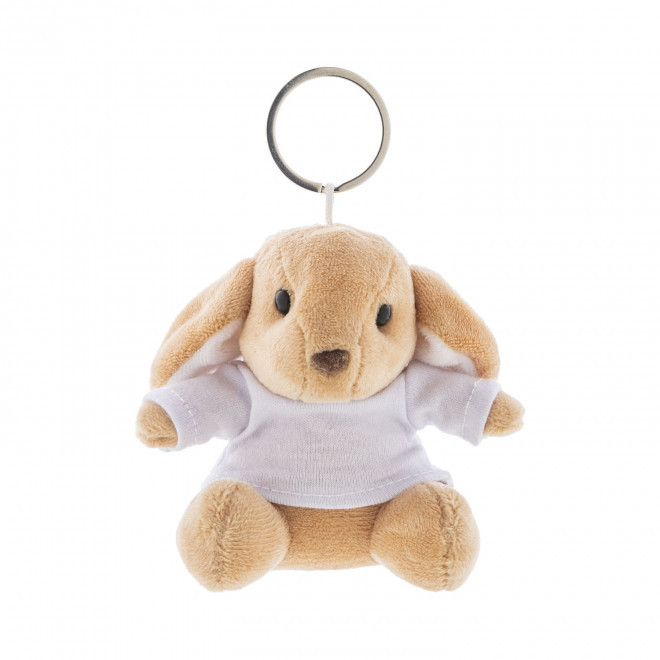 PELUCHE PORTE CLE PERSONNALISABLE 'PADINOU' - lapin