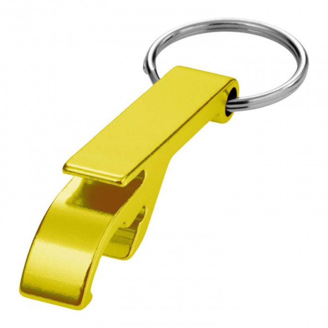 PORTE-CLÉS DÉCAPSULEUR PUBLICITAIRE 'OFFNER' 4J - doré