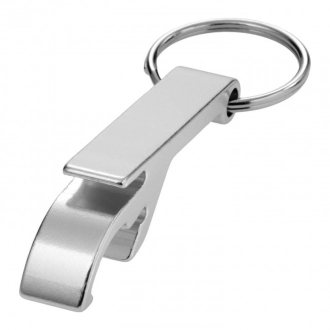 PORTE-CLÉS DÉCAPSULEUR PUBLICITAIRE 'OFFNER' 4J - argenté