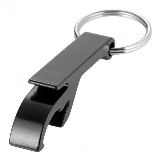 PORTE-CLÉS DÉCAPSULEUR PUBLICITAIRE 'OFFNER' 4J - noir