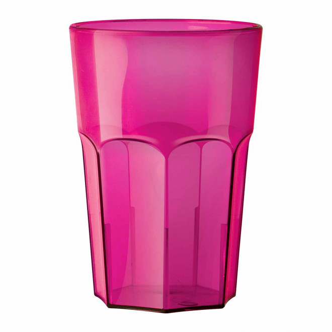 VERRE EN TRITAN 56 CL PERSONNALISABLE 'MOJITO' - rose transparent