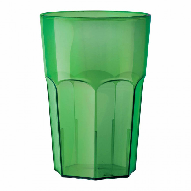 VERRE EN TRITAN PERSONNALISABLE 40 CL 'MOJITO' - vert transparent