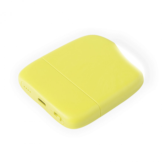 POWERBANK PERSONNALISABLE XOOPAR® 5000 MAH 'ICE-P'  72H - jaune