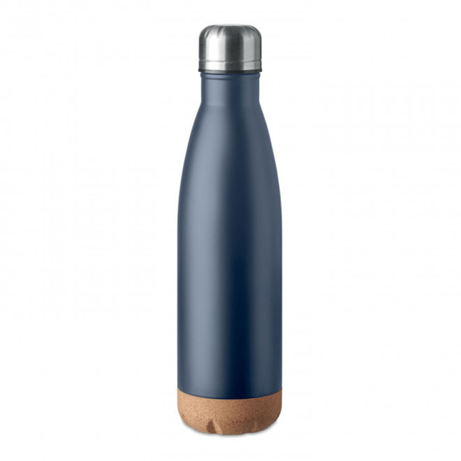 BOUTEILLE ISOTHERME PERSONNALISABLE 'WHISTLER' 4J - bleu marine