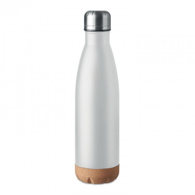BOUTEILLE ISOTHERME PERSONNALISABLE 'WHISTLER' 4J - blanc