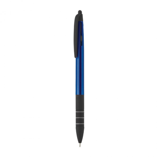 STYLO PUBLICITAIRE 3 COULEURS AVEC STYLET 'MAYALL' - bleu