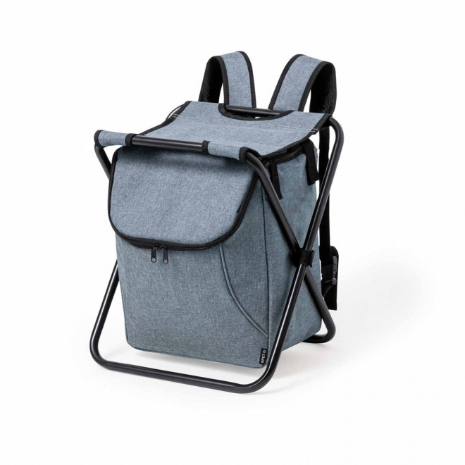 GLACIERE 2 EN 1 RPET PERSONNALISABLE 'GANSA' - gris