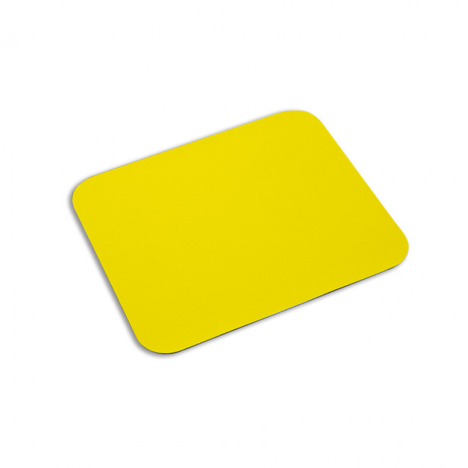 TAPIS DE SOURIS PERSONNALISABLE RECTANGLE 'SULIM' - jaune