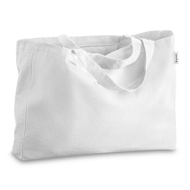 SAC COTON RECYCLE PERSONNALISABLE 'VOJO' - blanc