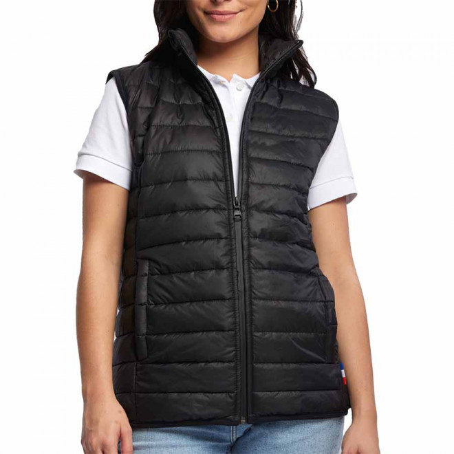 DOUDOUNE BW FEMME MUSTAGHATA® PERSONNALISABLE 'CHAMONIX' - noir