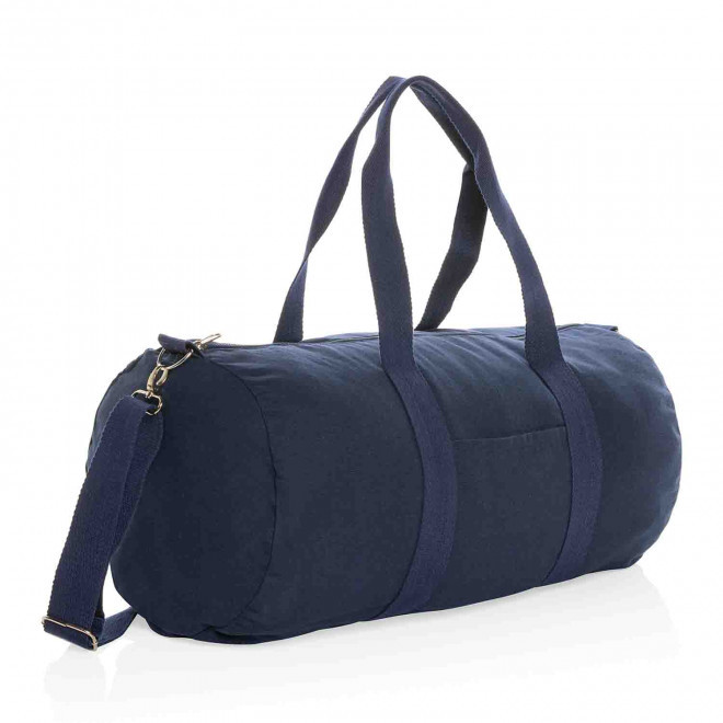 SAC DE SPORT PERSONNALISE TOILE 'TULILA' - bleu marine
