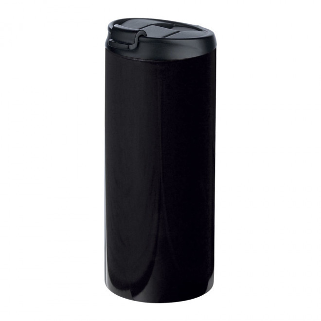 MUG ISOTHERME PERSONNALISÉ 350 ML 'SCANDINAVIE' - noir