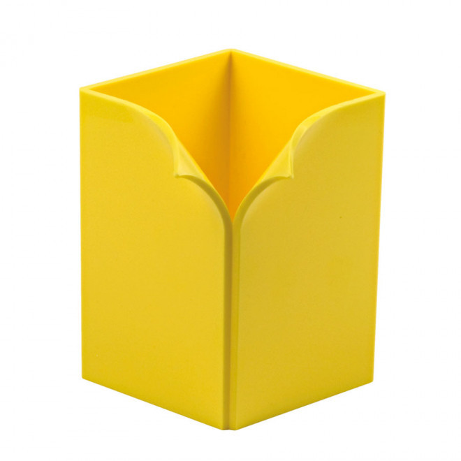 POT À CRAYONS PERSONNALISÉ 'JIMY' - jaune