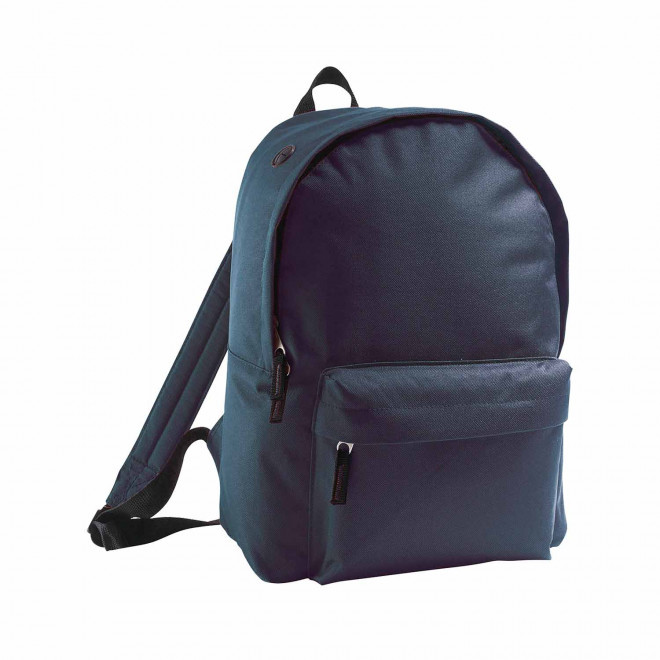 SAC A DOS PERSONNALISABLE EN POLYESTER 'RIDER' - bleu marine