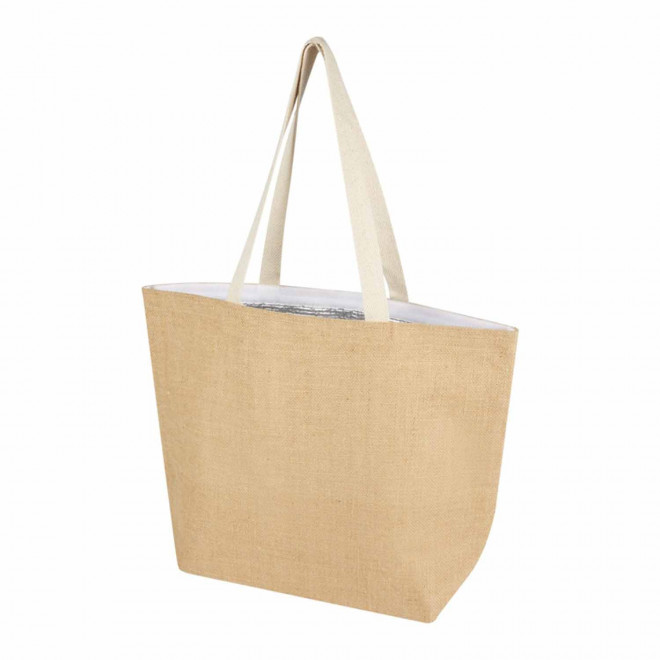 SAC SHOPPING ISOTHERME PERSONNALISABLE 'JUKA' - naturel