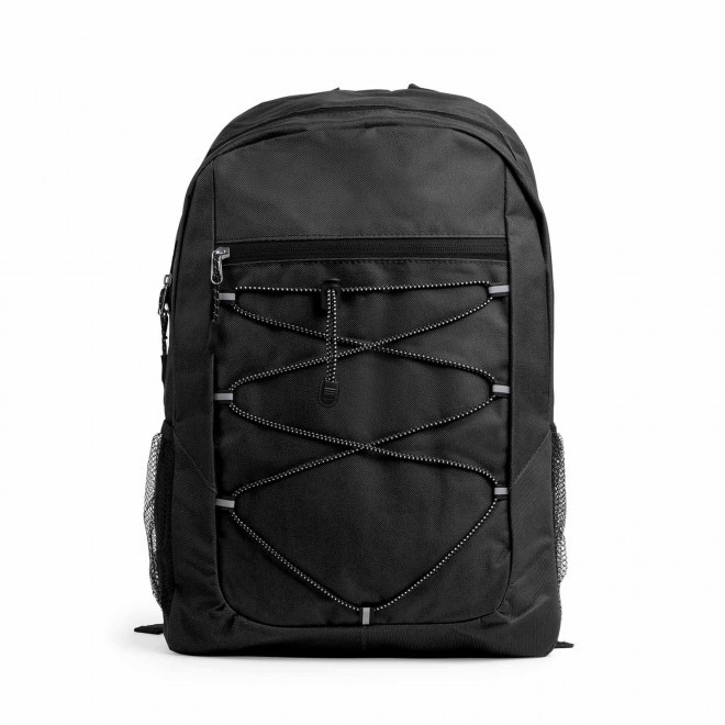 SAC A DOS PERSONNALISABLE 'EXPLORA' - noir