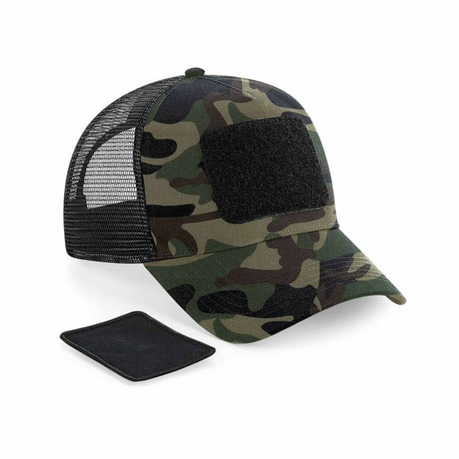 CASQUETTE FILET PERSONNALISABLE 'HASTO' - camo vert