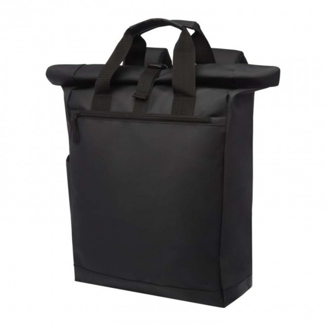 SAC A DOS ORDINATEUR 15" PERSONNALISABLE 'TROPY' - noir