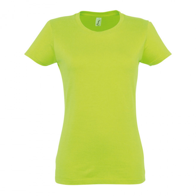 TEE-SHIRT COULEUR FEMME 'IMPERIAL' 190 GR/M² - vert pomme