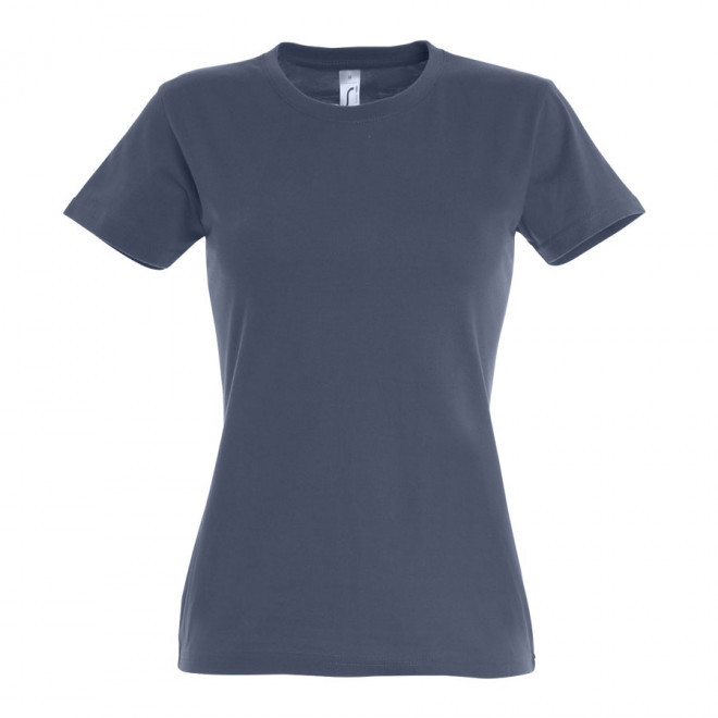 TEE-SHIRT COULEUR FEMME 'IMPERIAL' 190 GR/M² - denim